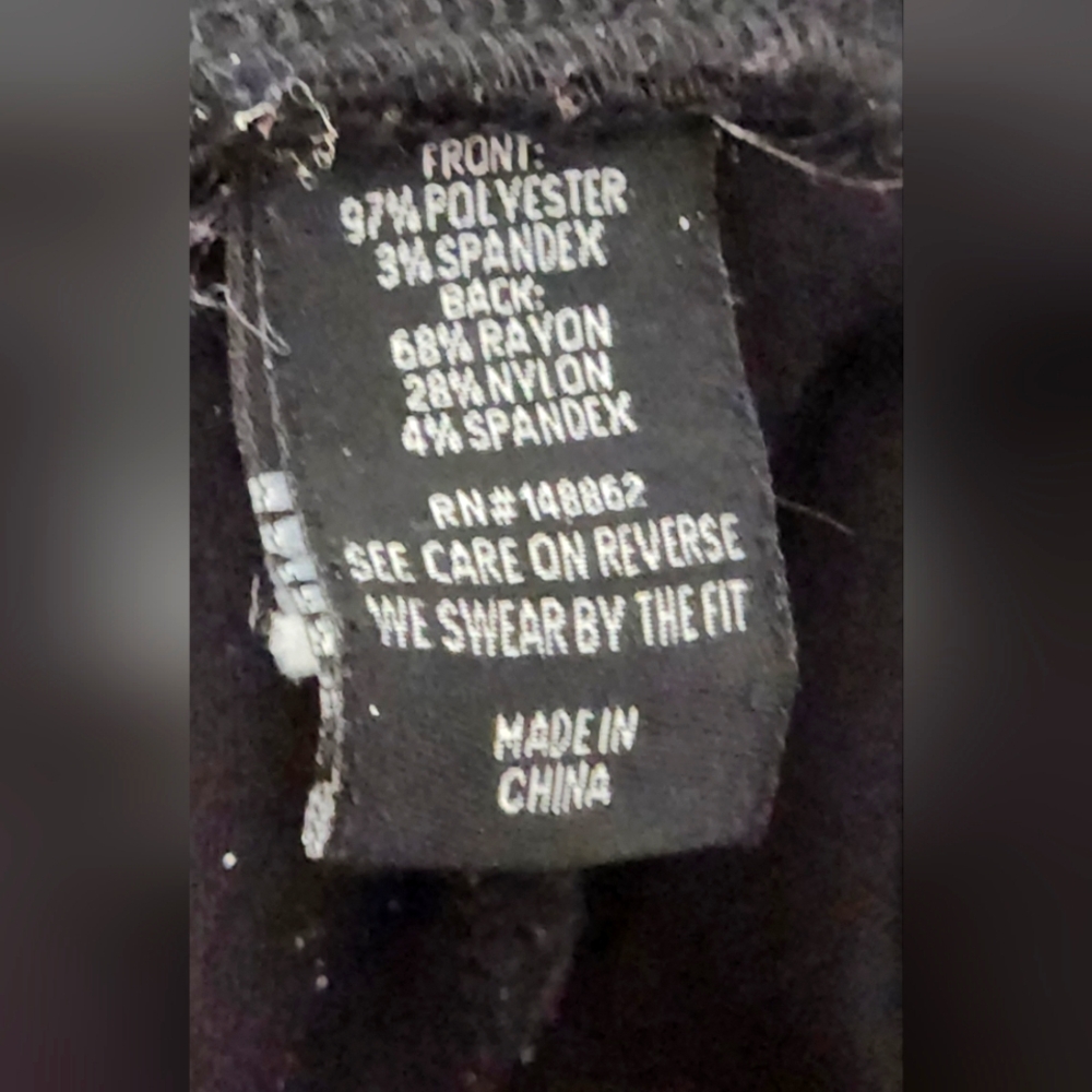 Torrid Black Leggings-Size 2 (2X, 18/20) - Picture 9 of 9